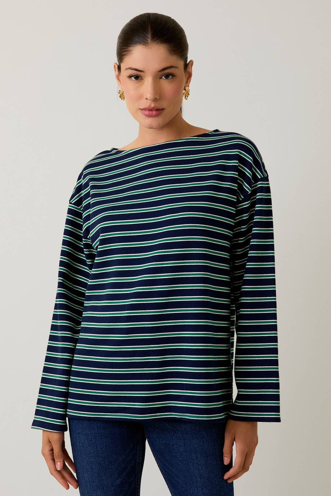 Bethany Stripe Top