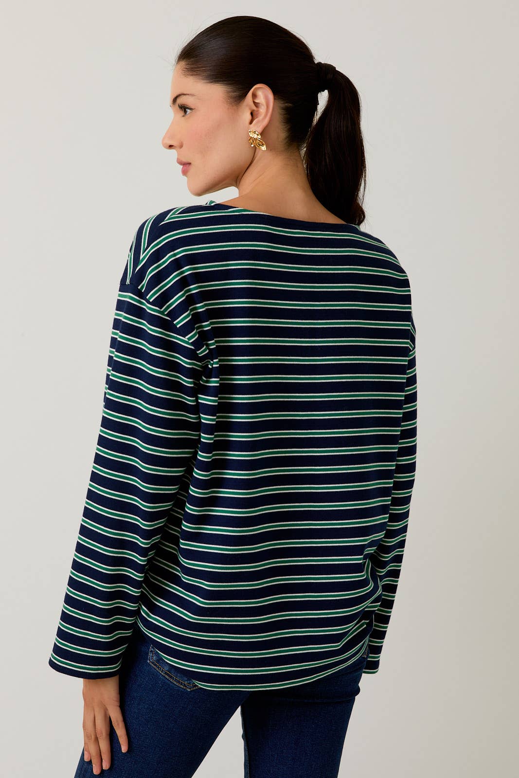 Bethany Stripe Top