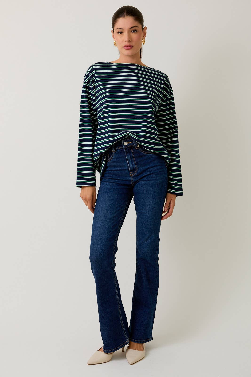Bethany Stripe Top