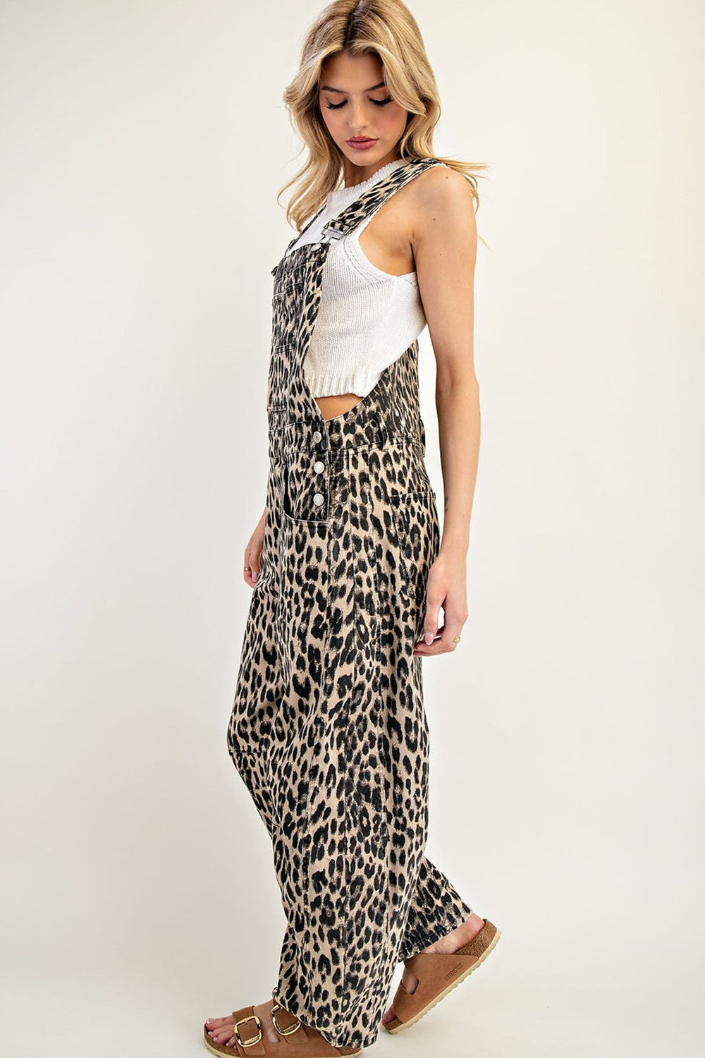 Barrel Leg Overalls