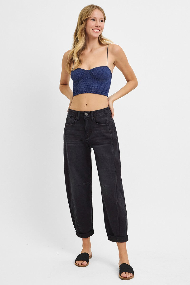 Risen Blackout Barrel Jean