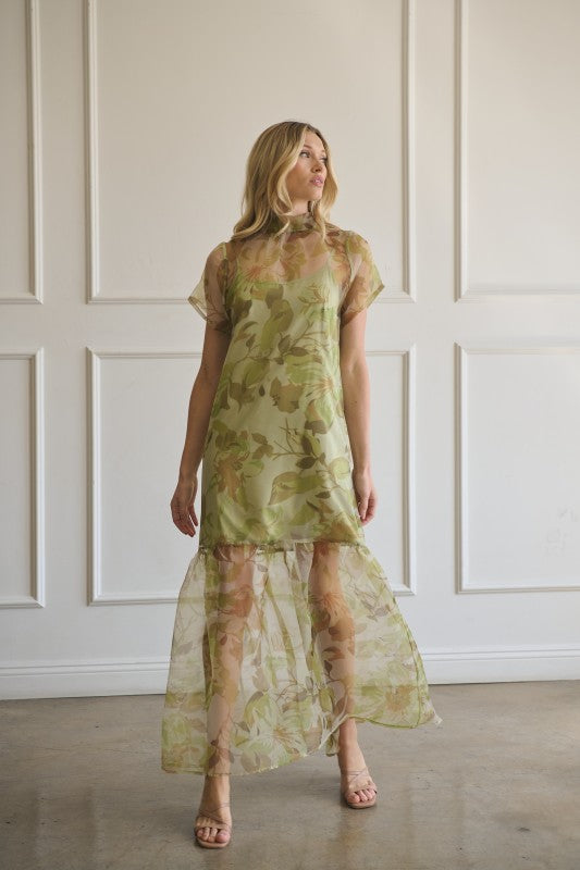 Ellery Floral Maxi Dress