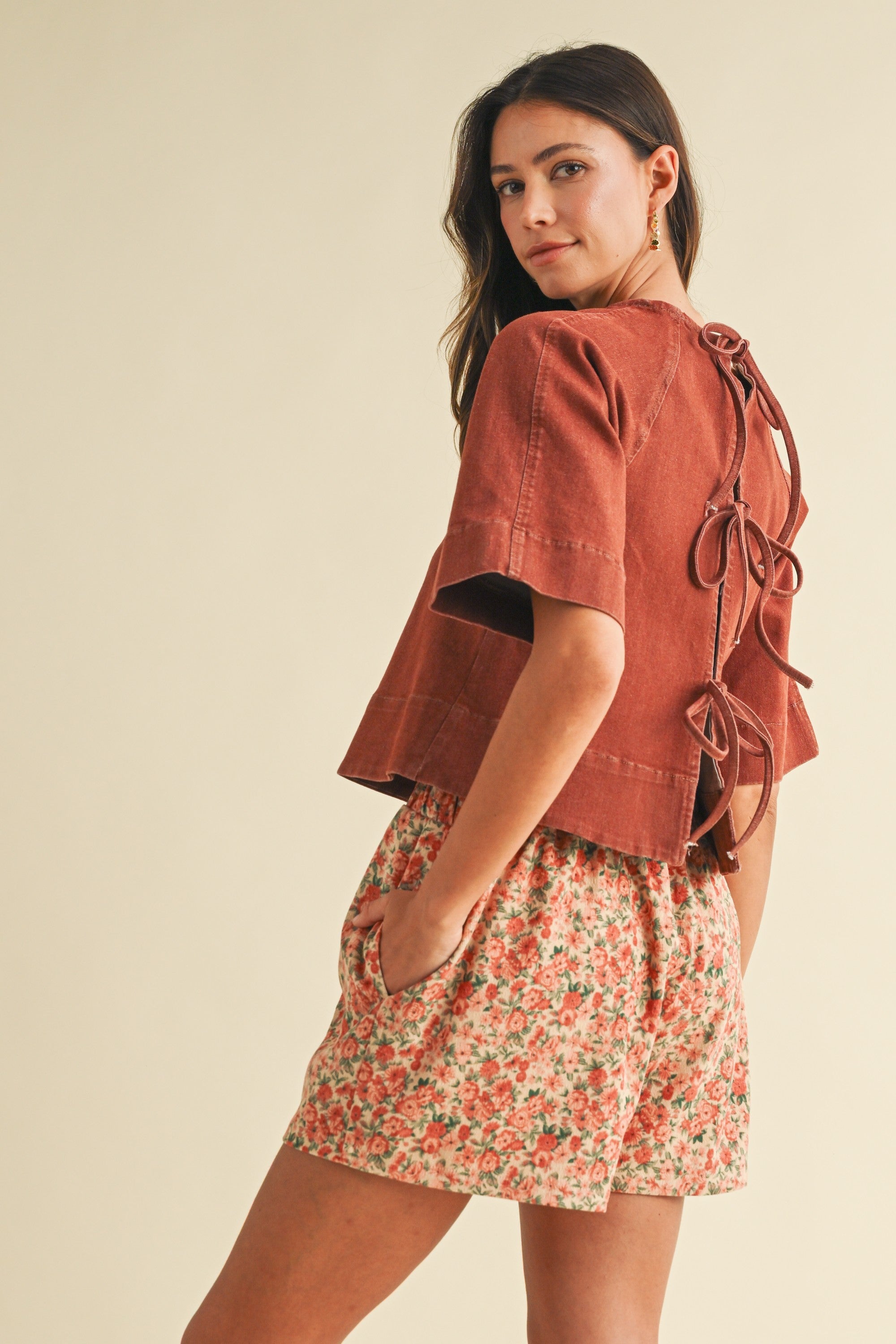Spice Tie Top