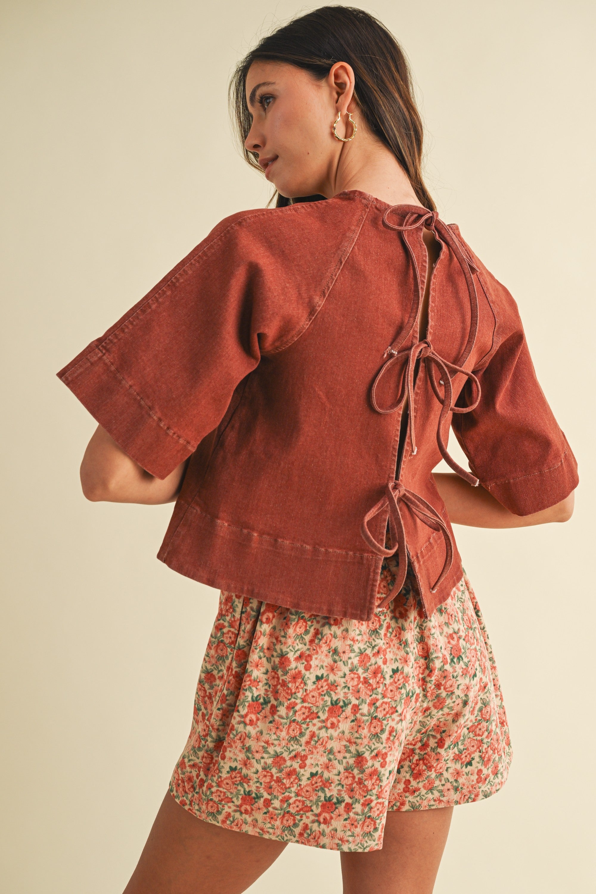 Spice Tie Top
