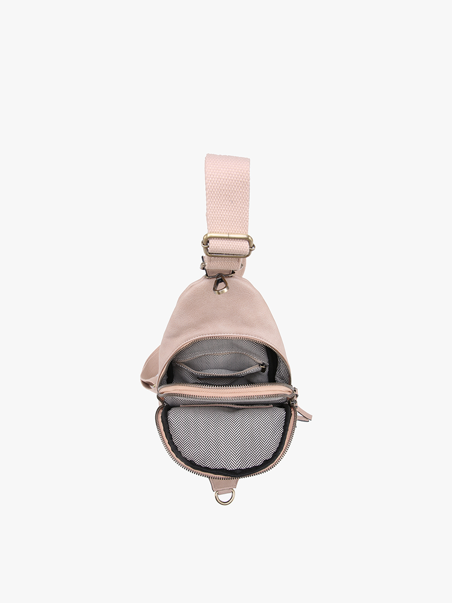 Nikki Dual Sling Bag: Bubblegum
