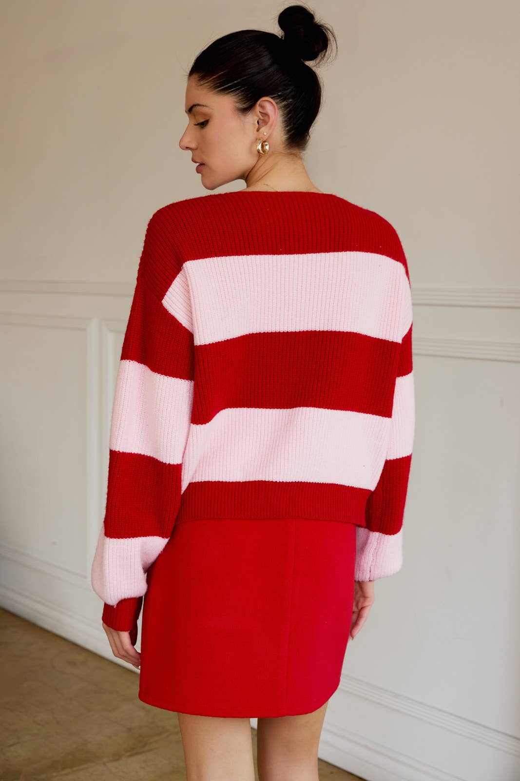 Berry Twist Cardi