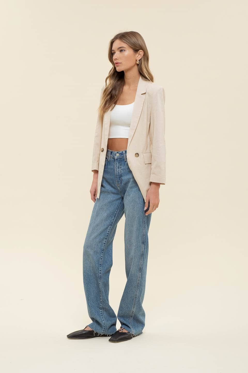 Coraline Blazer Natural