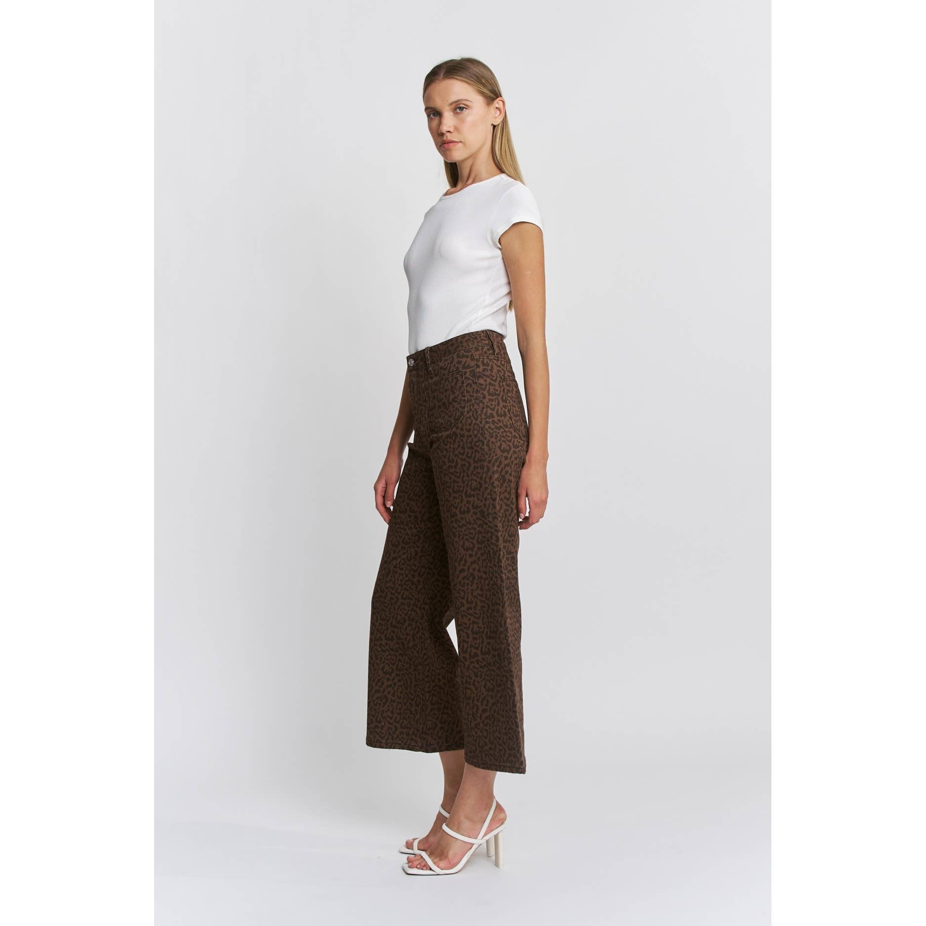 Rylee Leopard Jean