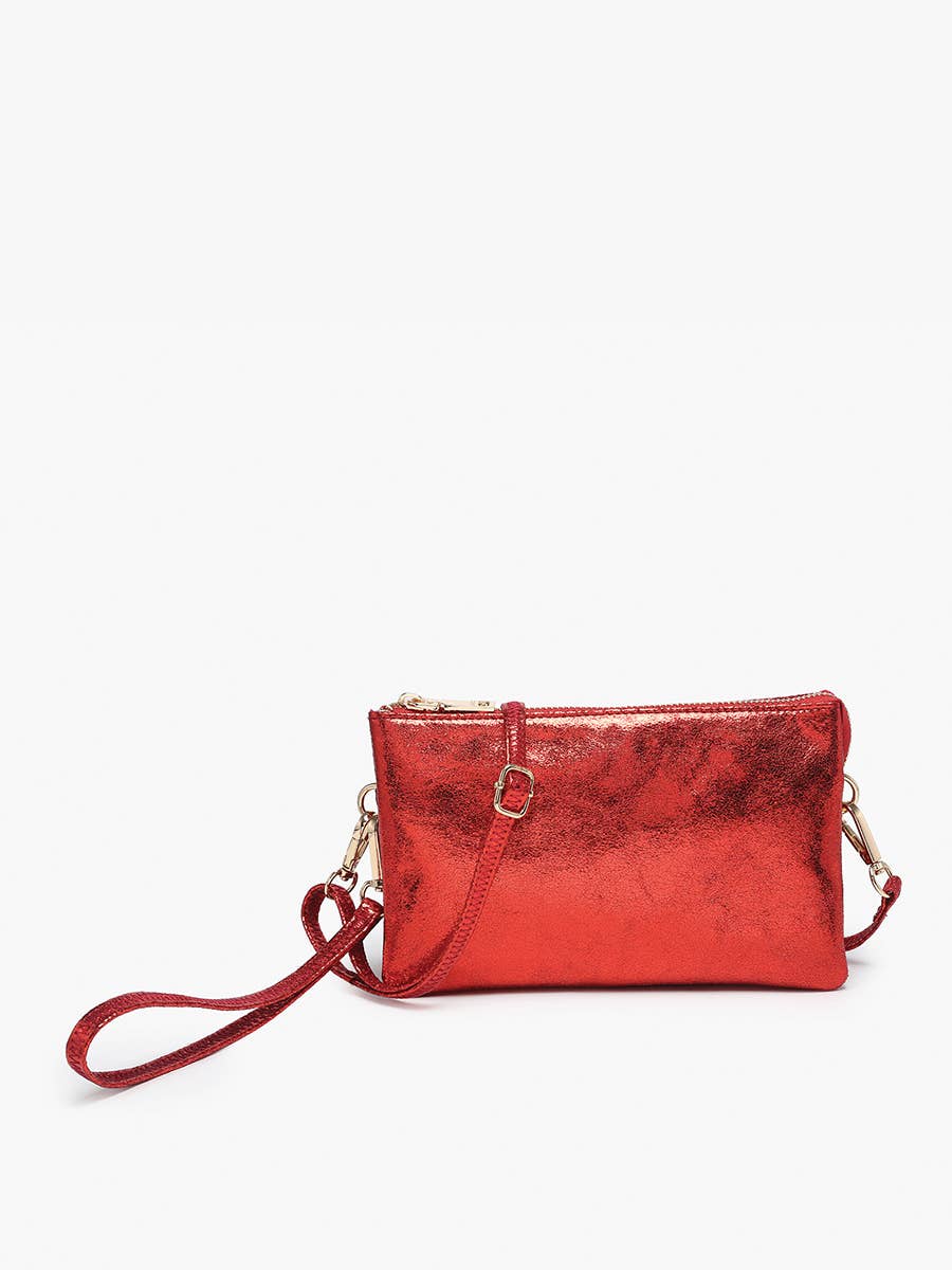 Riley Crossbody & Wristlet Grey