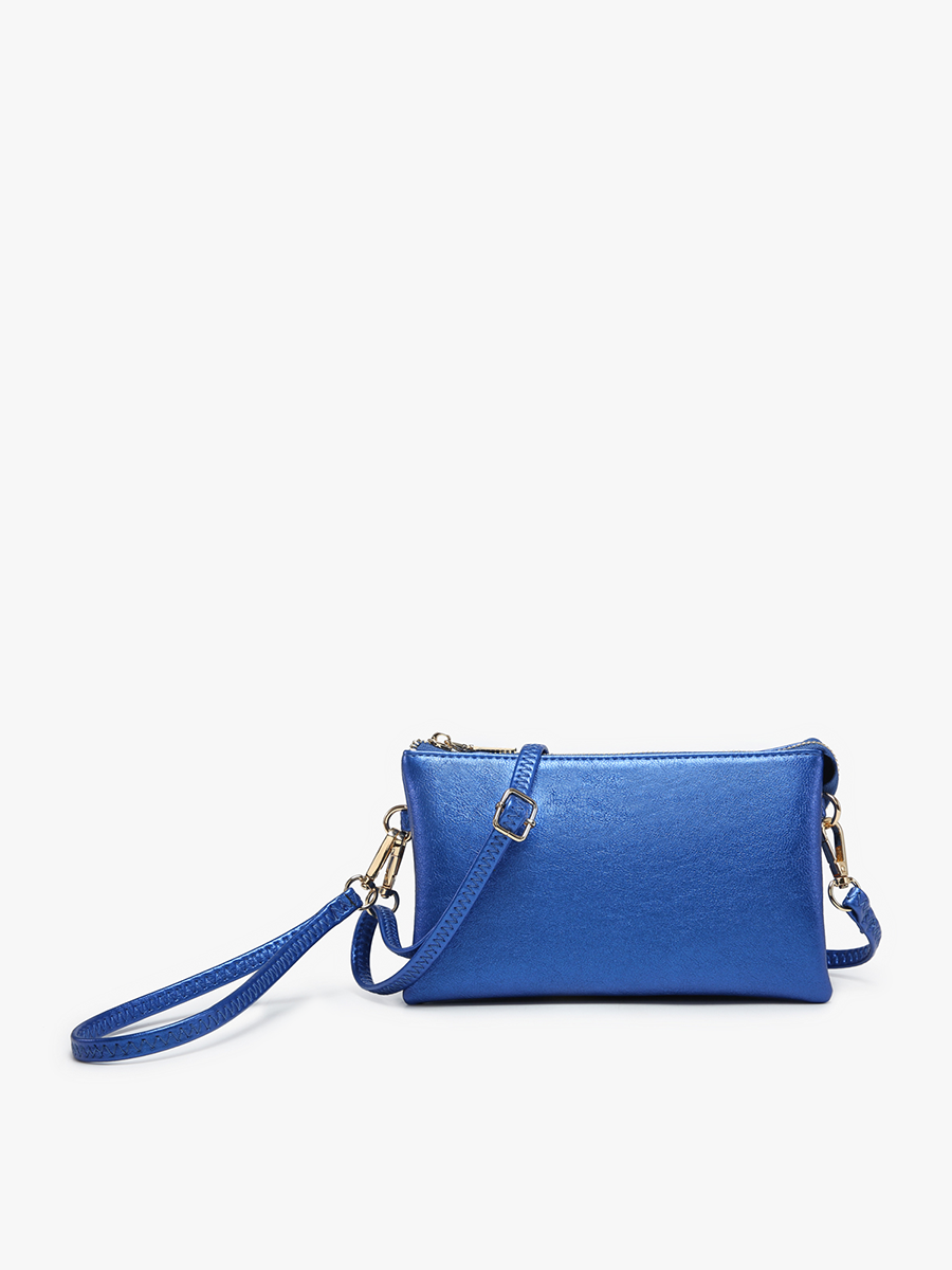 Riley Crossbody & Wristlet Grey