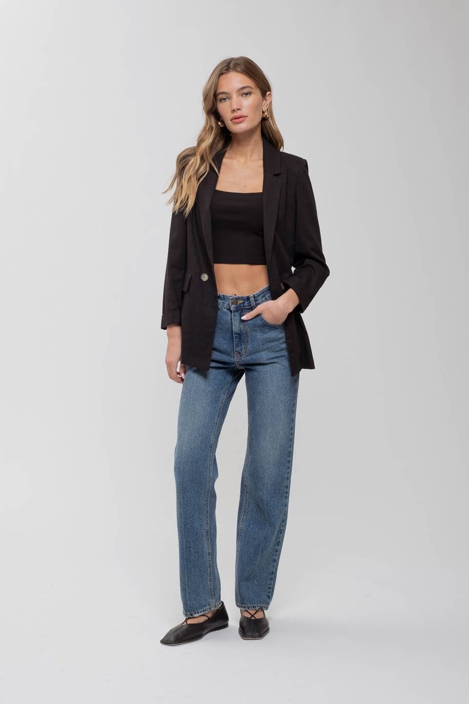 Coraline Blazer Black