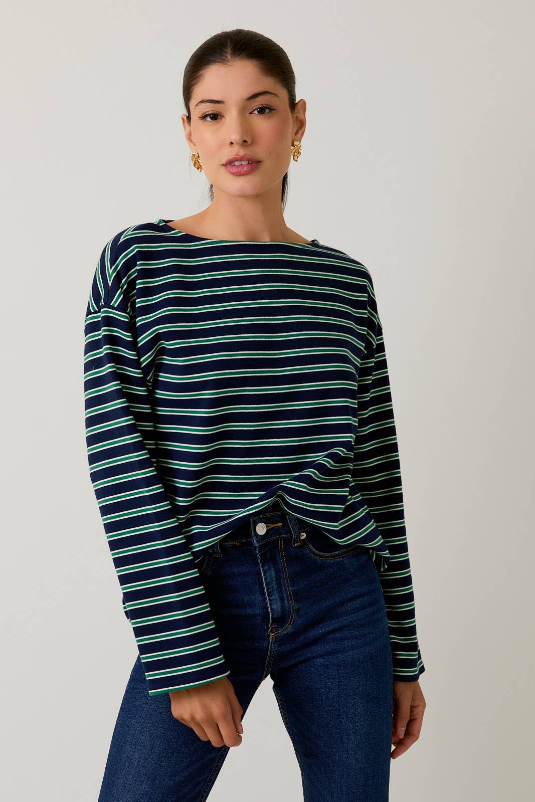 Bethany Stripe Top