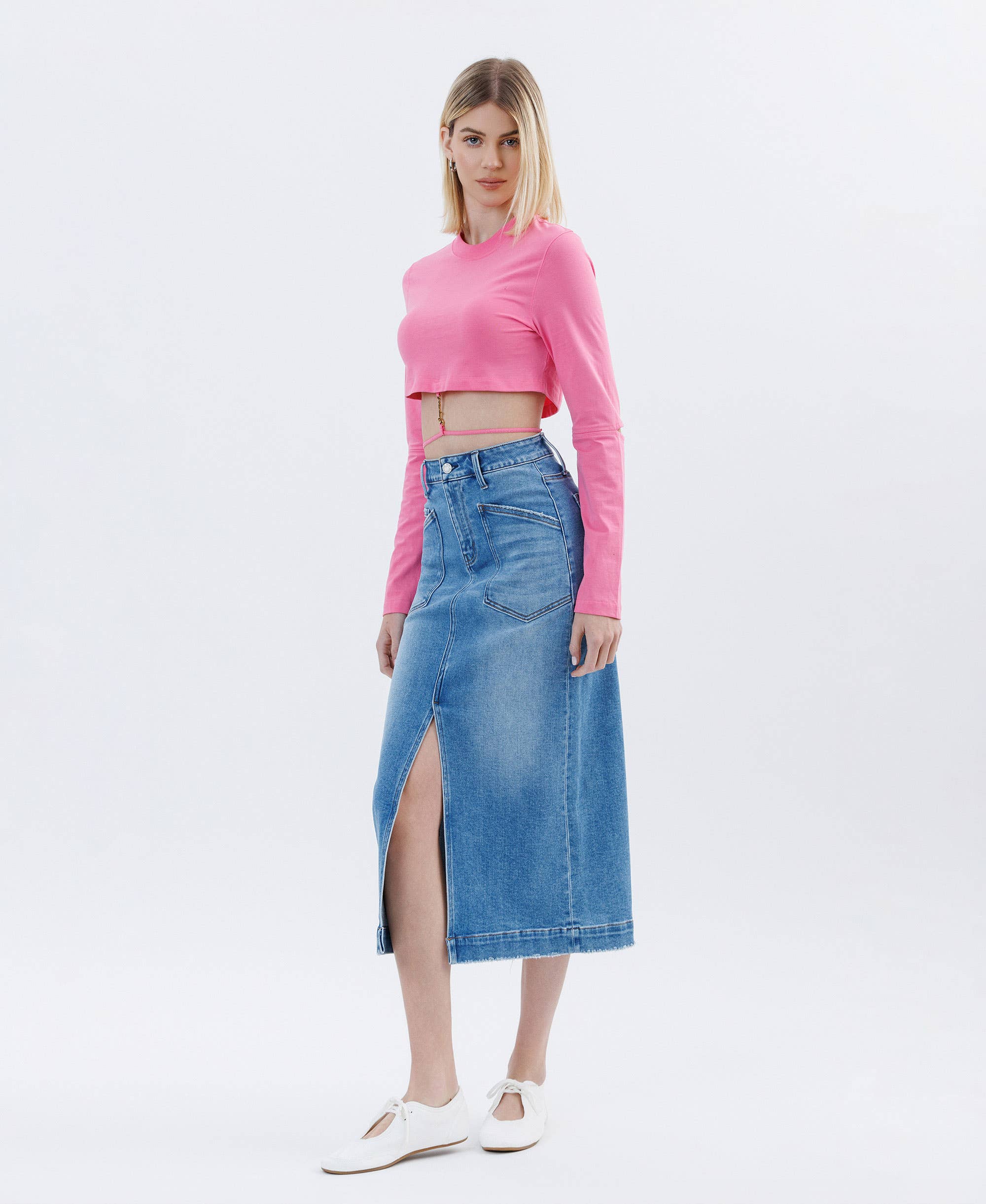 Rosie Denim Skirt