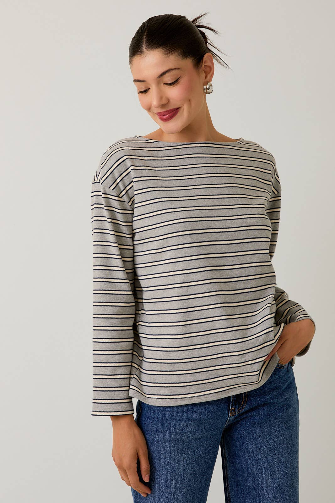 Bethany Stripe Top