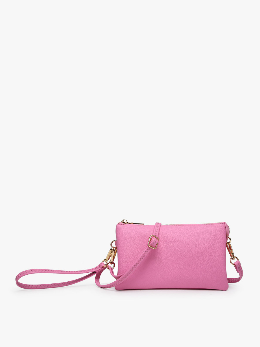 Riley Crossbody & Wristlet Grey