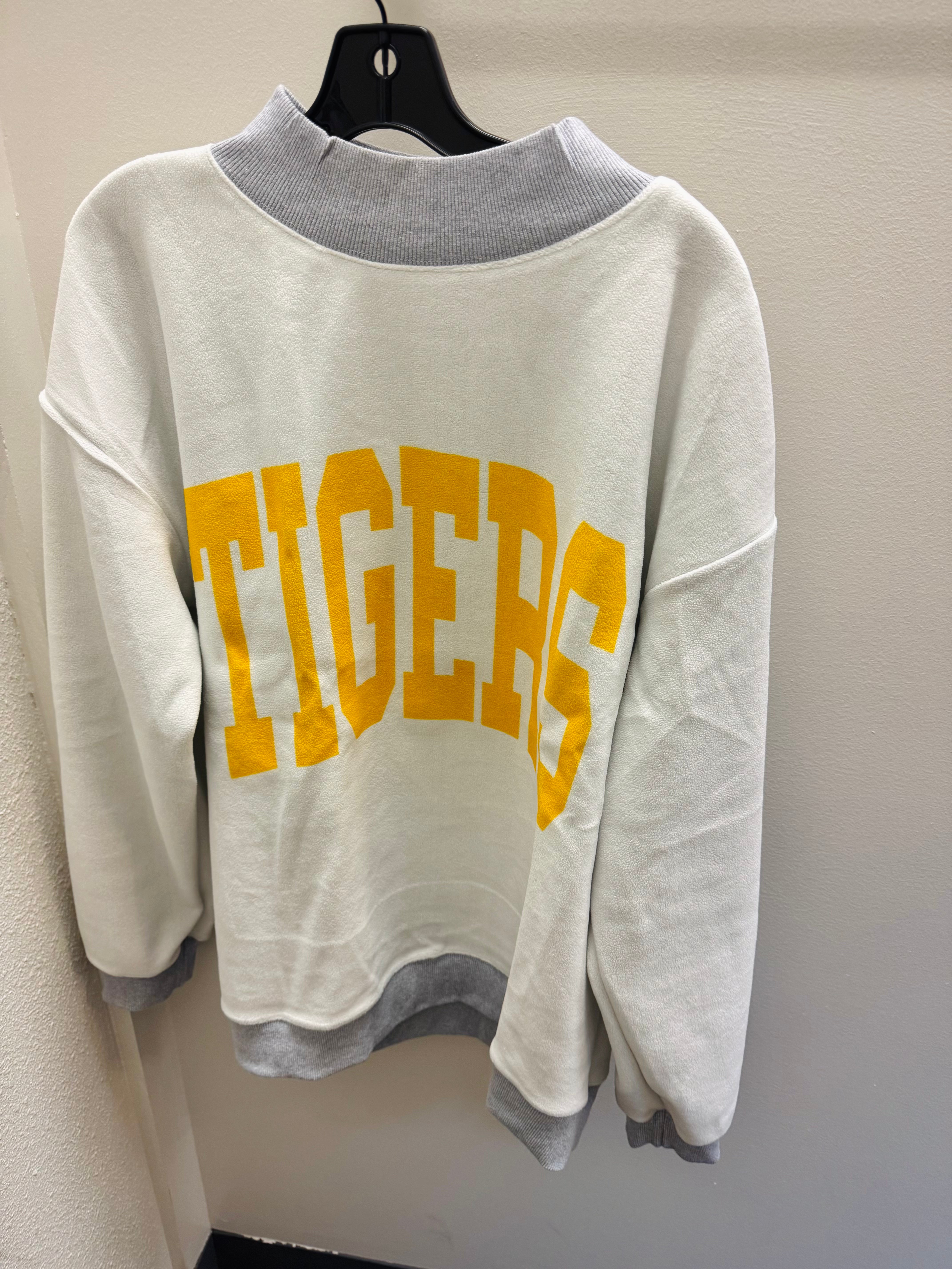Reversible Tigers Mock Neck