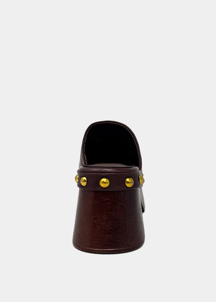 Shu Shop Lilly Clog Wine