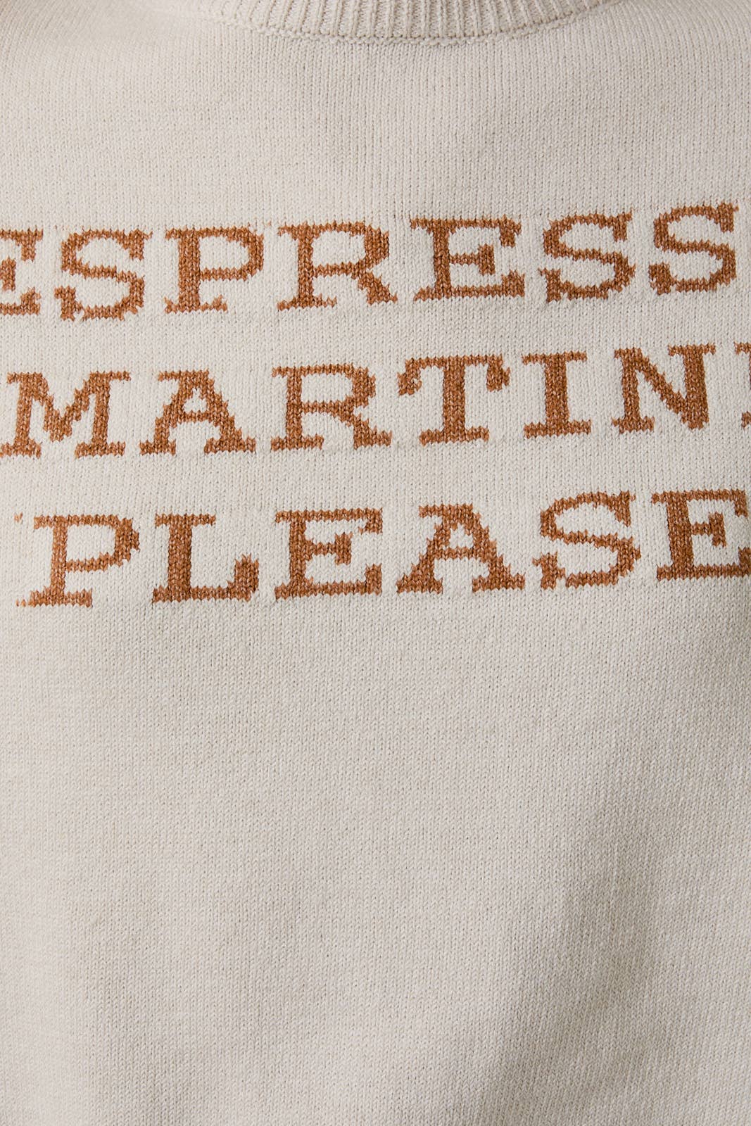 Espresso Martini Please Sweater
