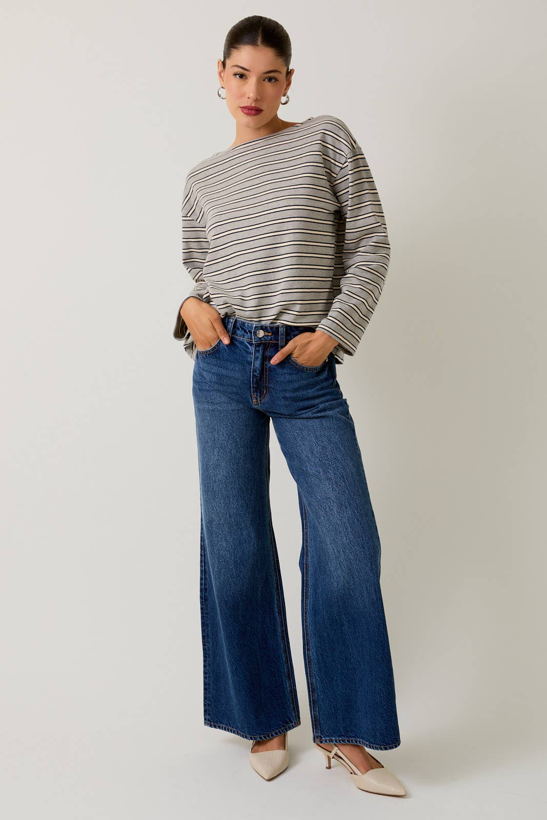 Bethany Stripe Top