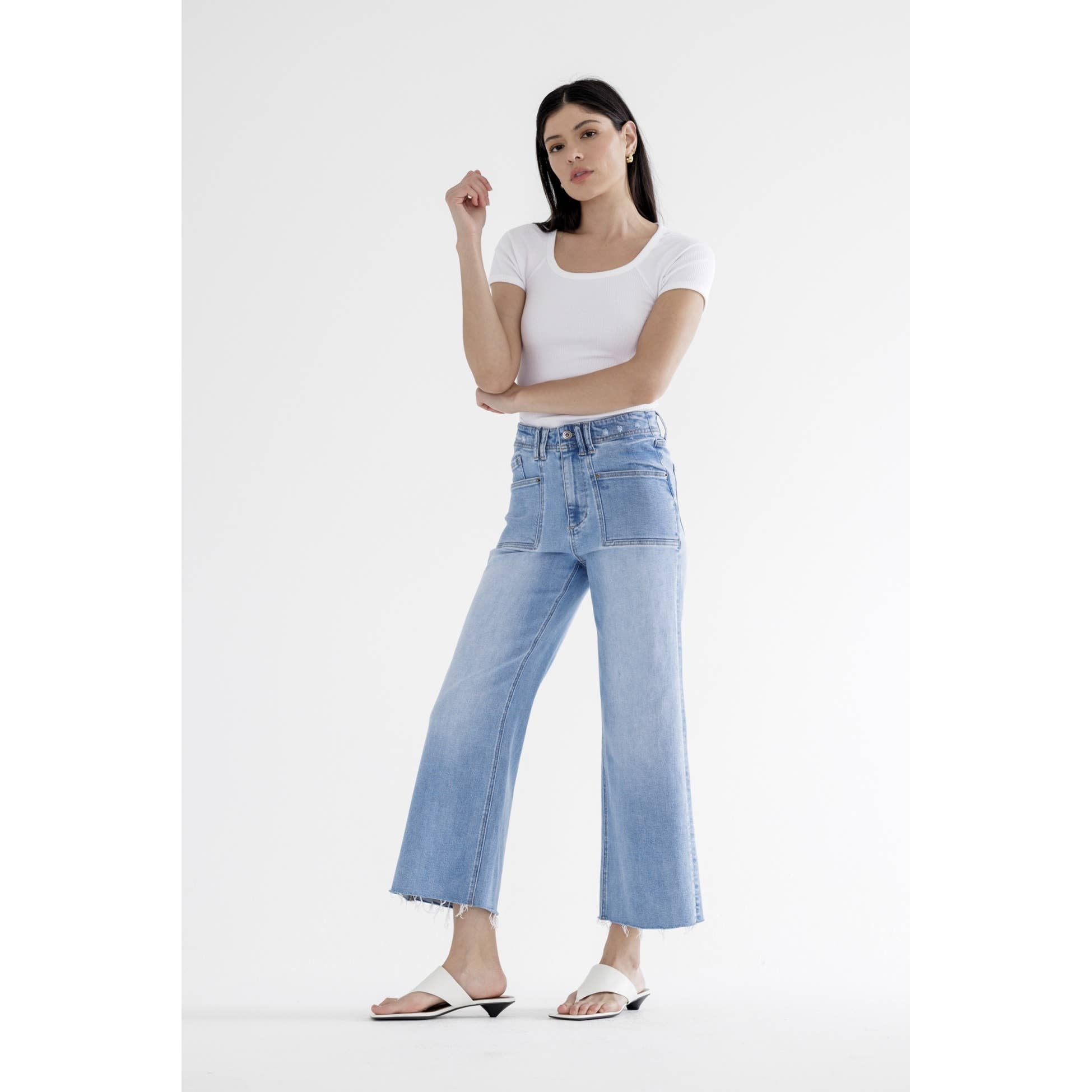 Retro Wide Crop