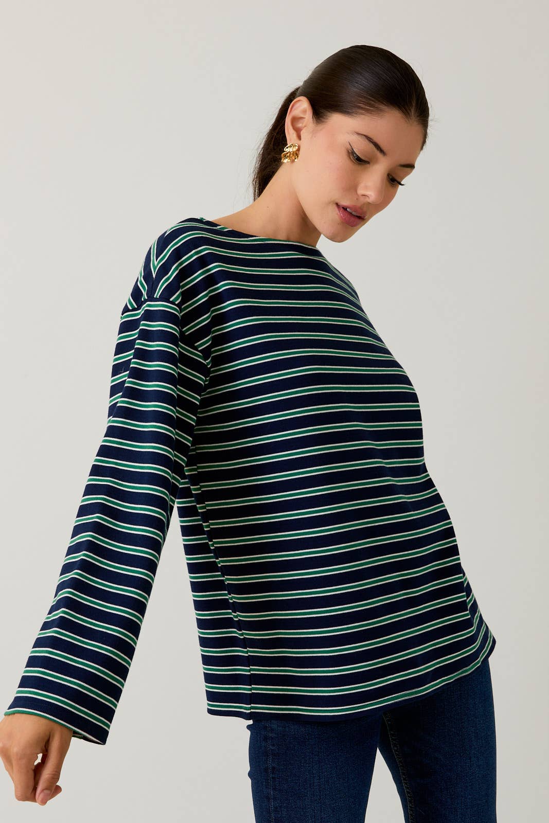 Bethany Stripe Top