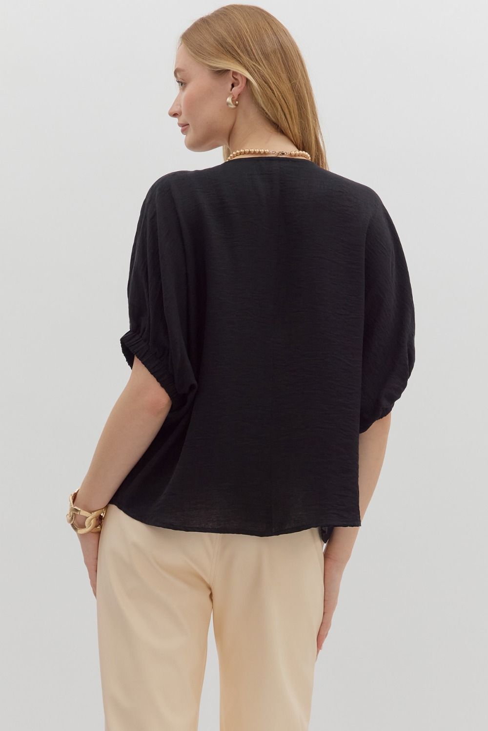 Goldie Top Black