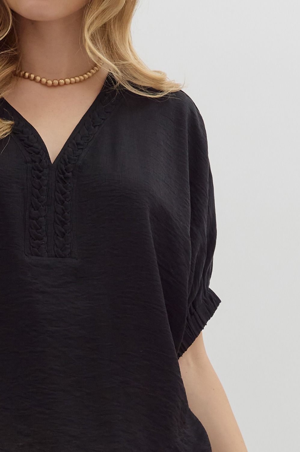 Goldie Top Black