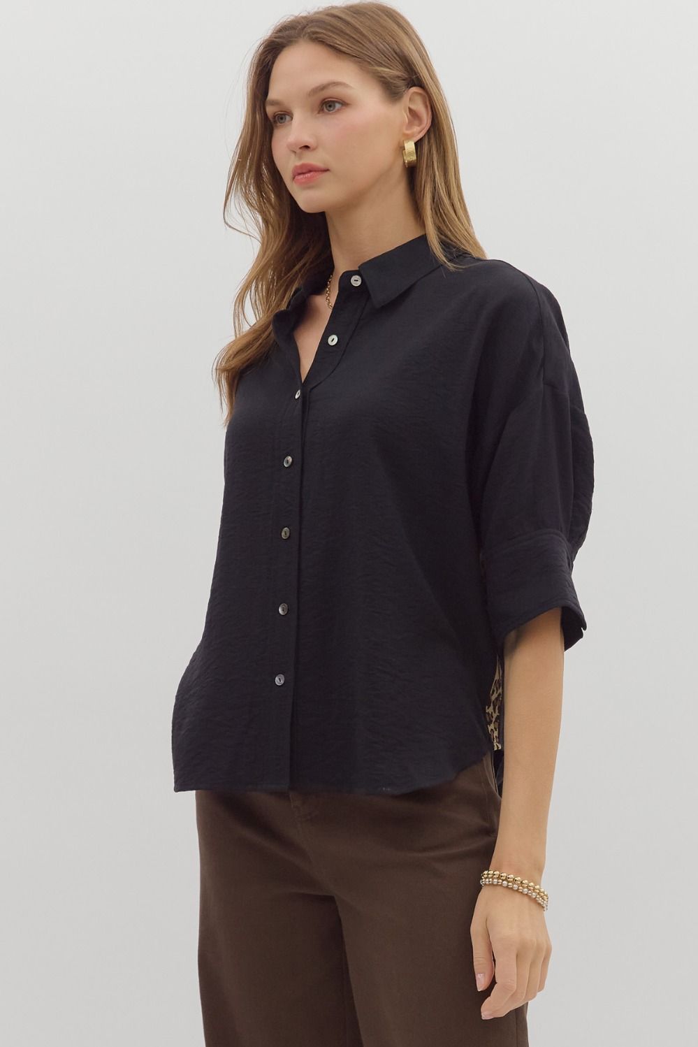 Wild Contrast Top