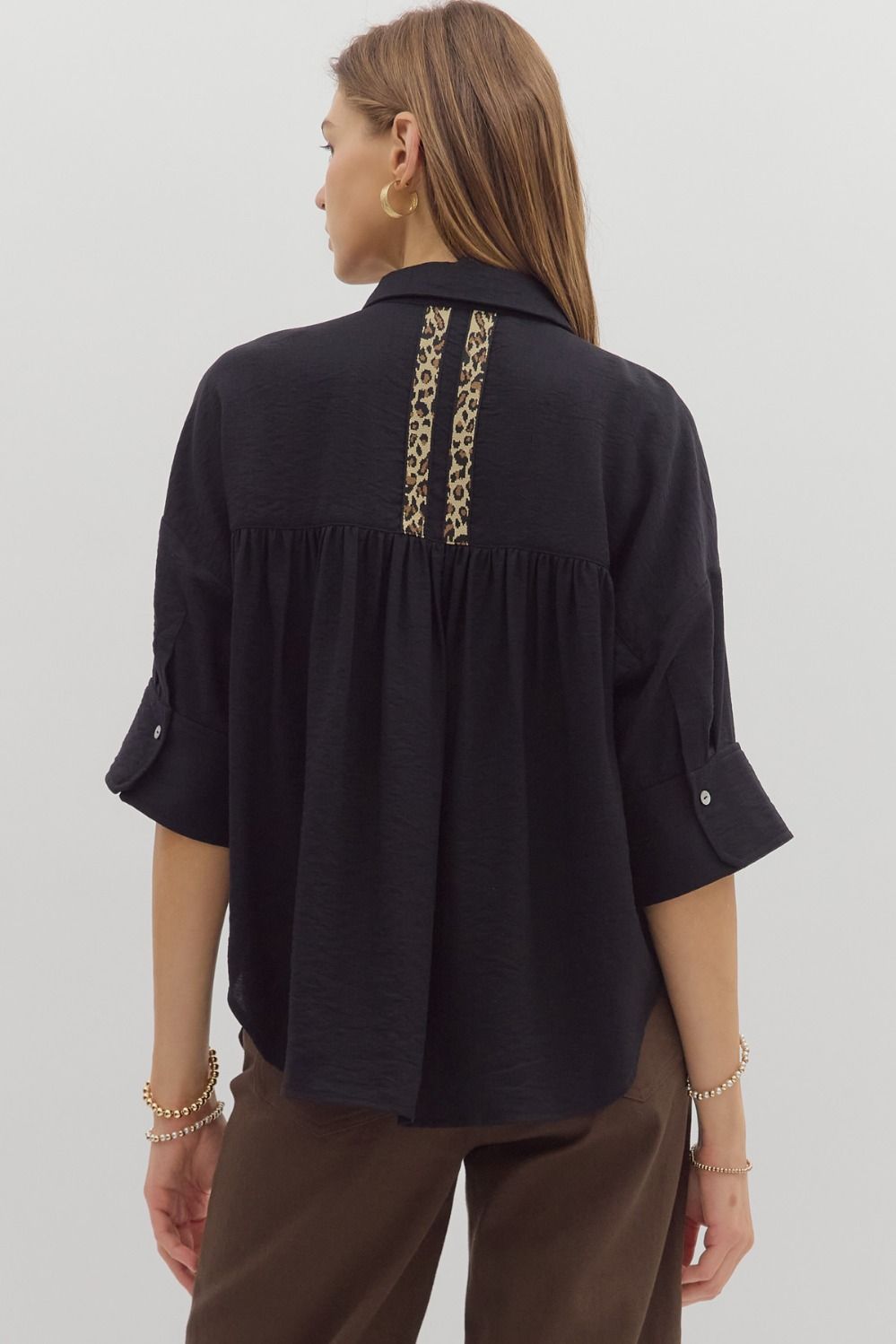 Wild Contrast Top