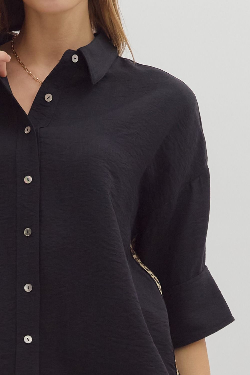 Wild Contrast Top