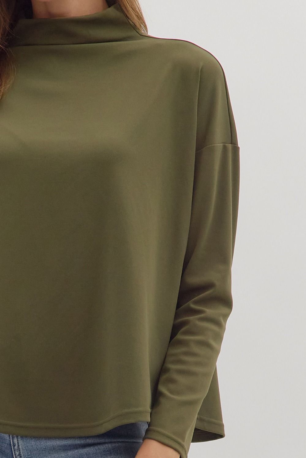 Quinn Long Sleeve Olive
