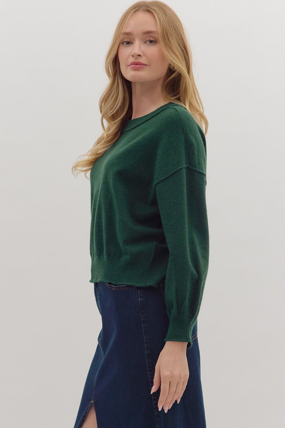 Darcy Sweater Hunter Green