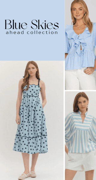 Blue Skies Ahead Collection - Sugar Co.