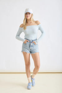 Sugar Plum Off The Shoulder Top