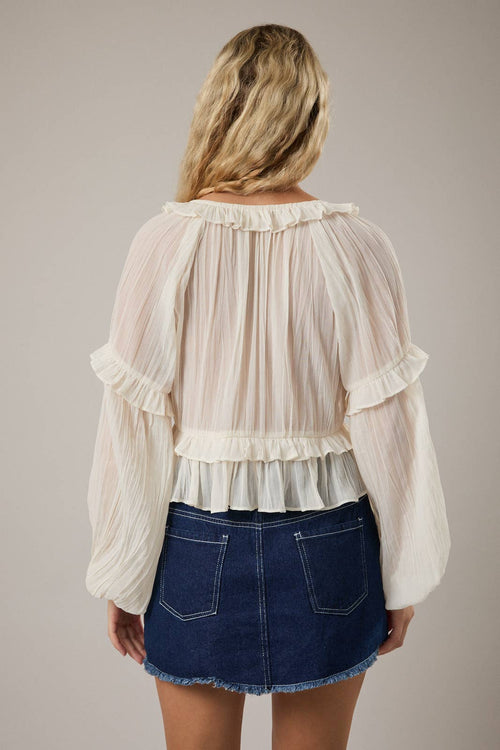 Rowdy Ruffle Blouse