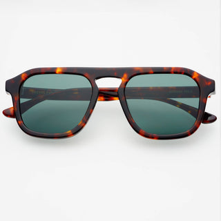 Freyrs | Addison Aviator Sunglasses Tortoise / G15