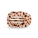 Round Flat Hair Clip | Medium | Blonde Tortoise