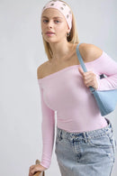 Sugar Plum Off The Shoulder Top