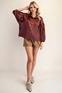 Bettie Button Down Shirt