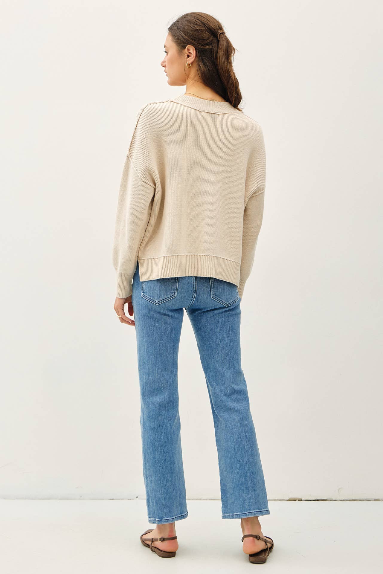 Brandi Sweater Burgundy