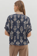 Isla Top Navy