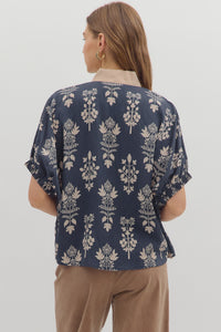 Isla Top Navy