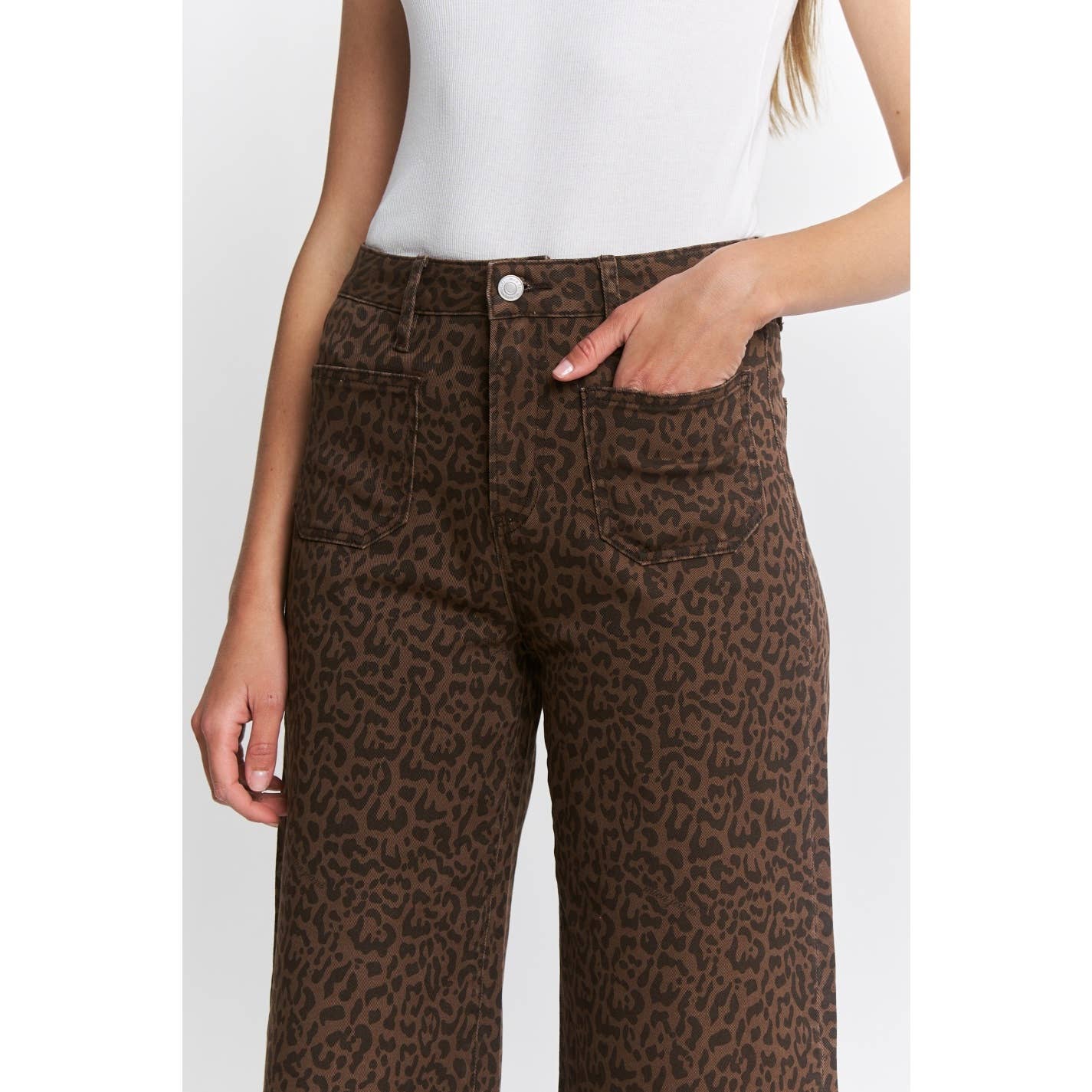 Rylee Leopard Jean