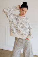 Snow Leopard Sweater