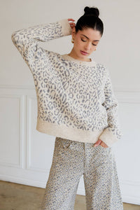 Snow Leopard Sweater