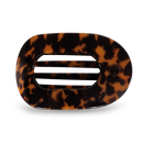 Round Flat Hair Clip | Large | Tortoise
