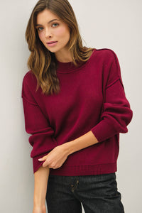 Brandi Sweater Burgundy