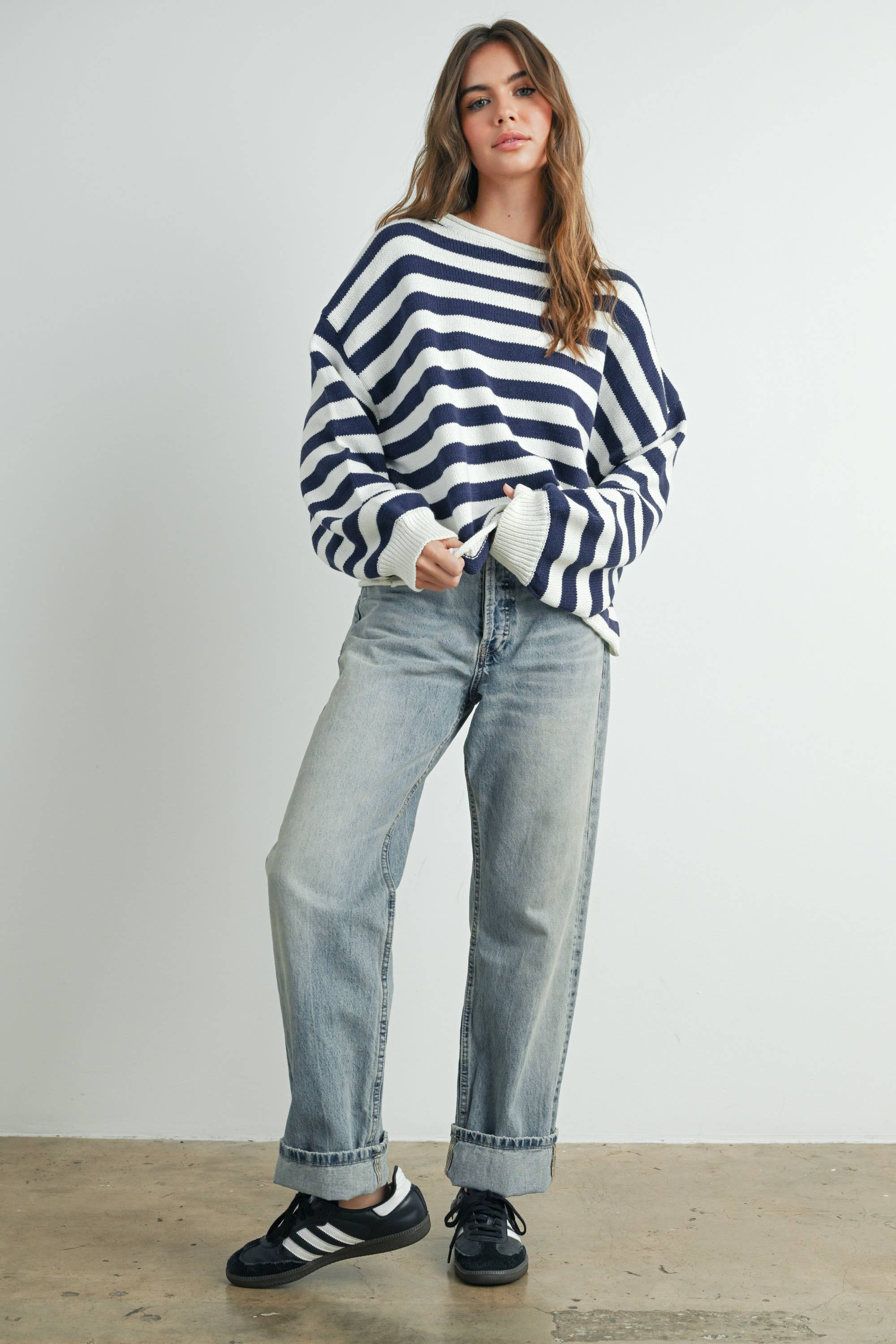 Lemon Striped Sweater