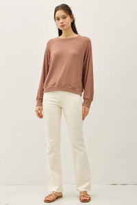 Essential Raglan Chestnut