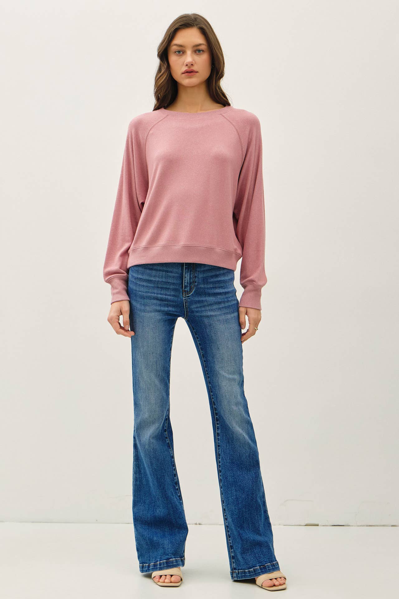 Essential Raglan Chestnut
